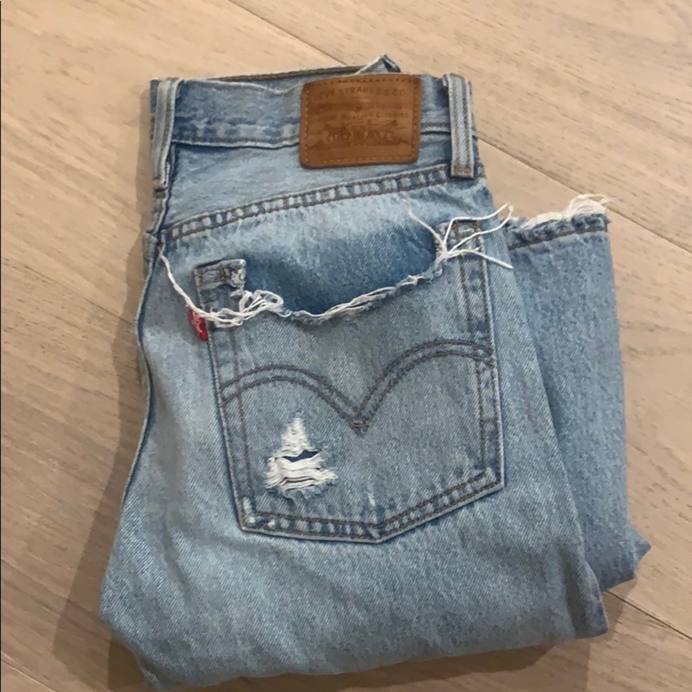 Levi Wedgie Straight jeans